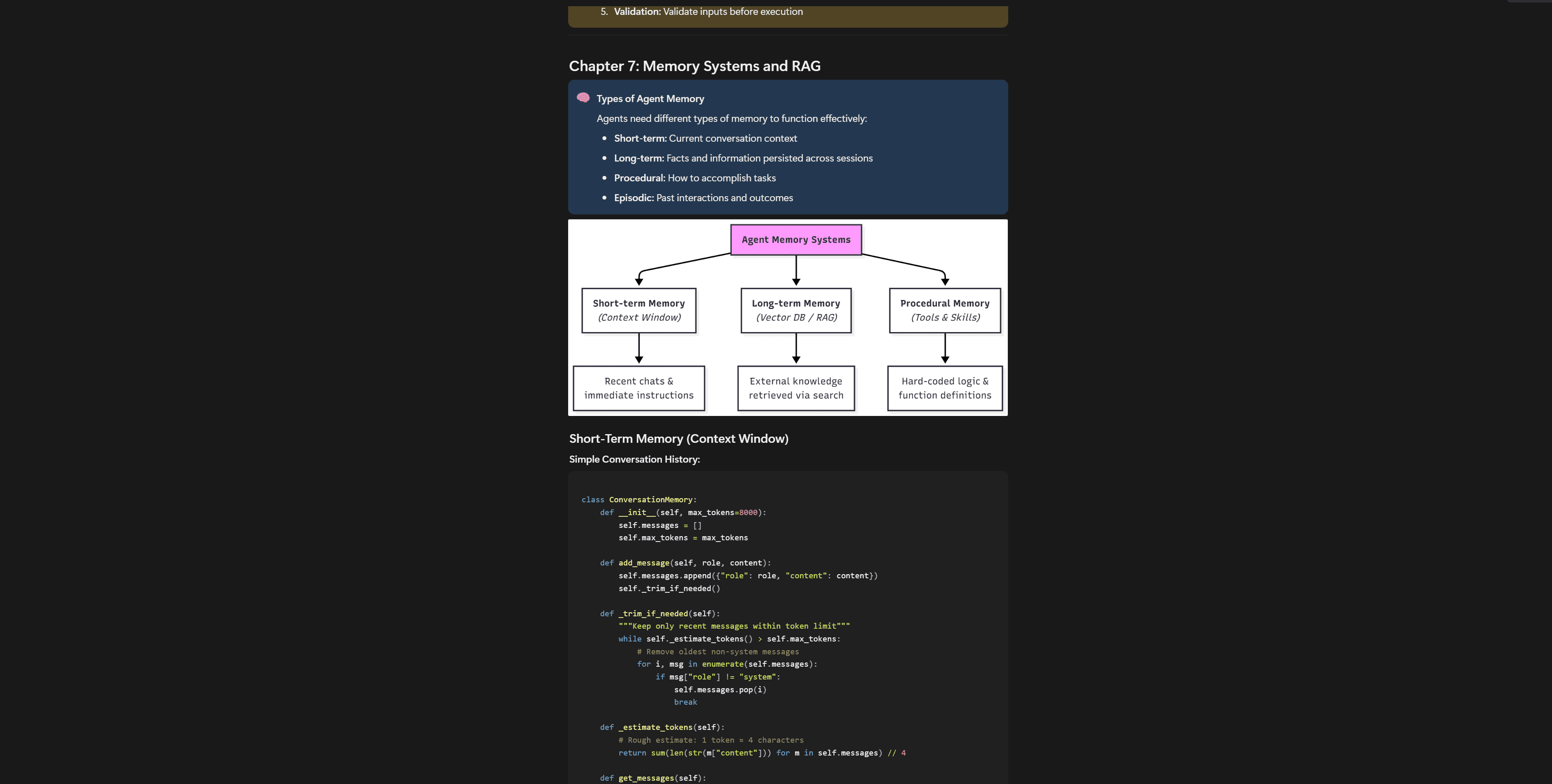 Memory & RAG Systems