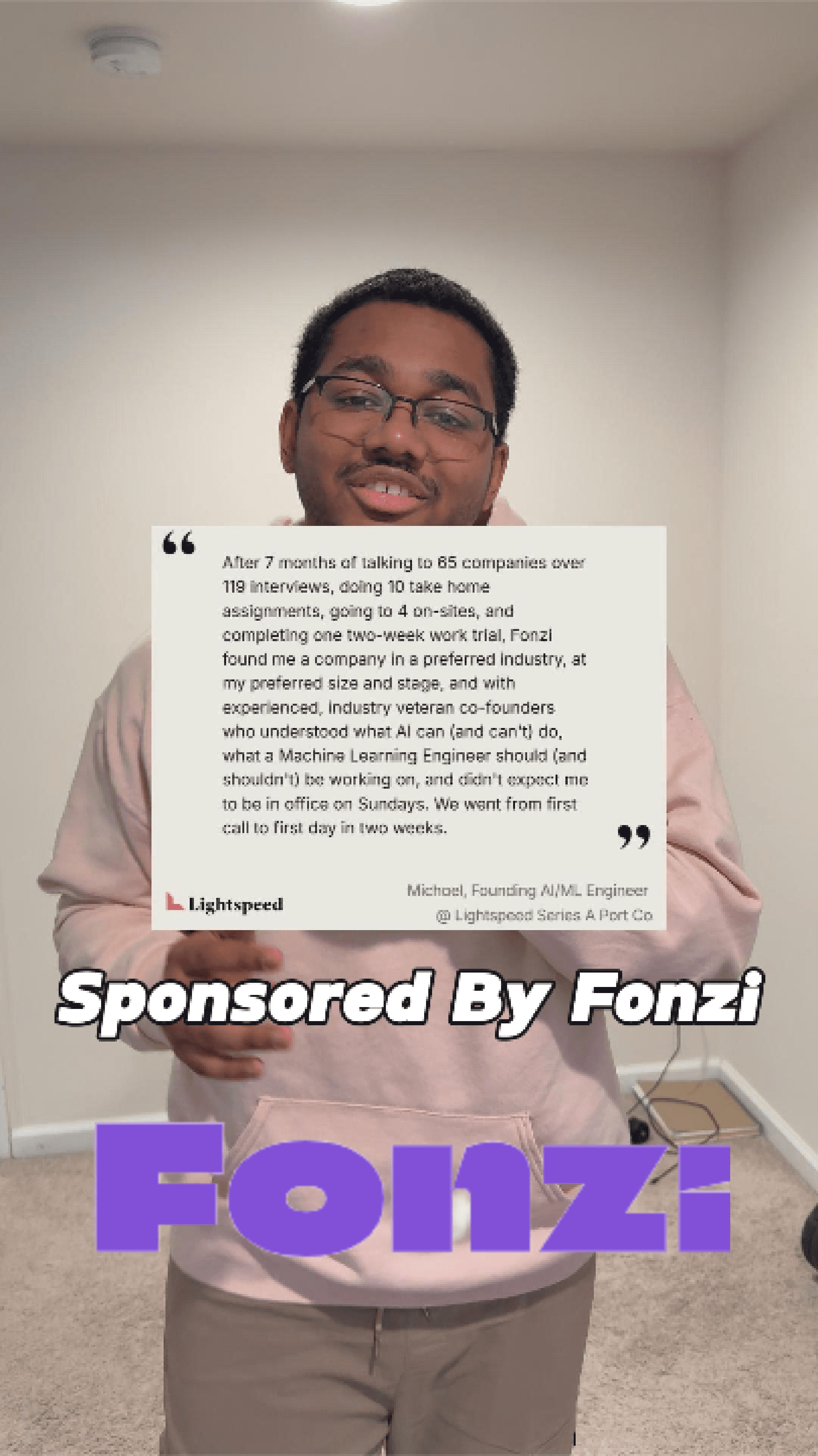 Partnership with Fonzi